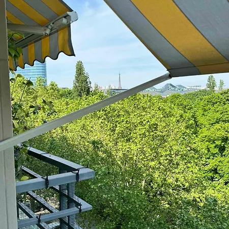 Vue Sur Tour Eiffel Apartment Issy-les-Moulineaux Exterior photo